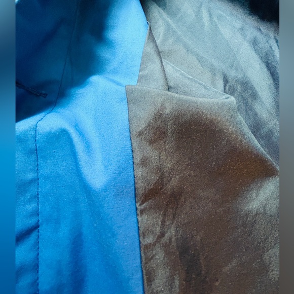 Vintage Klein Blue Trench Coat - Picture 5 of 7